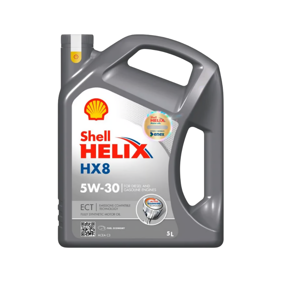 Aceite 5w30 Hx8 Ect Full Sintético 5 L Shell