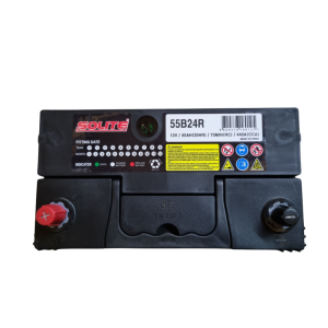 Bateria 45amp Solite 55B24R cca 440A positivo izquierdo