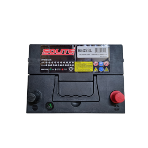 Bateria 60amp Solite 65D23L cca 450A positivo derecho