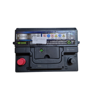 Bateria 55amp Powermeister MF-55458 cca 450A positivo izquerdo