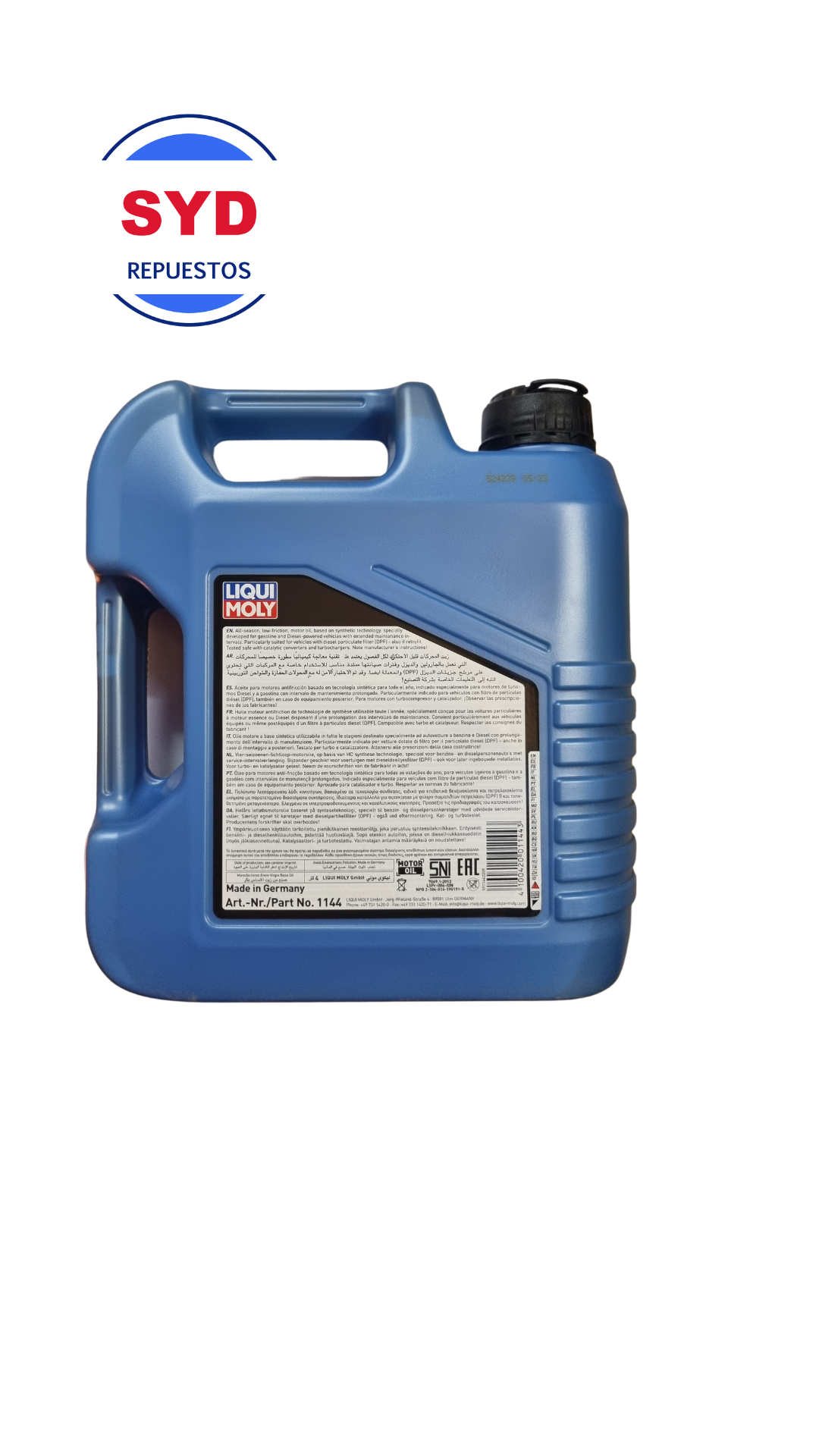 Aceite 5w30 Longtime High Tech Liqui Moly 4 L - Imagen 2