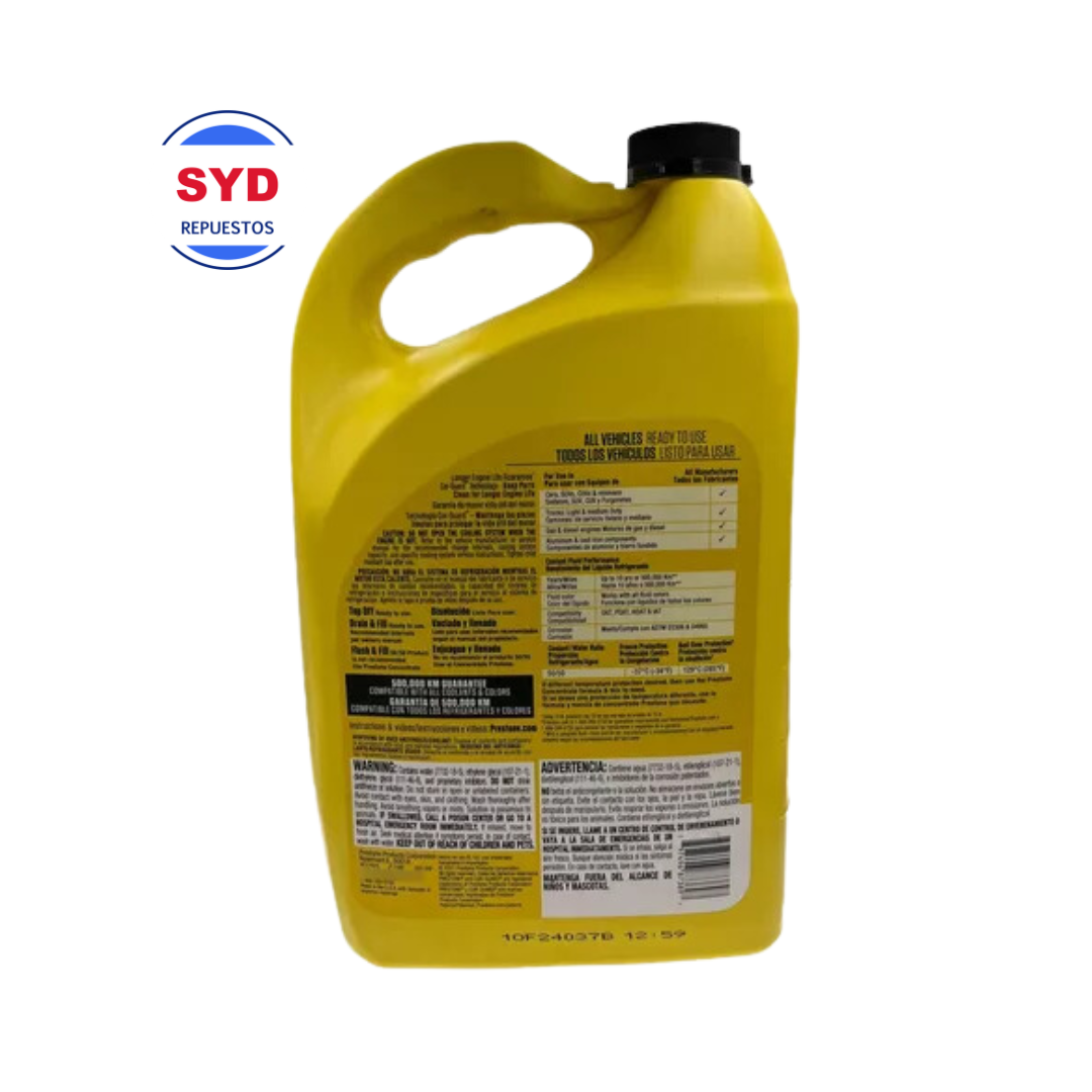 REFRIGERANTE PRESTONE 50% TODO VEHICULOS CAMALEON - Imagen 2
