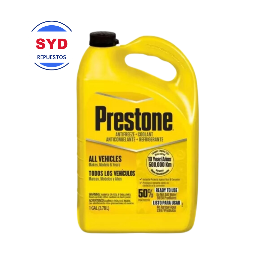 REFRIGERANTE PRESTONE 50% TODO VEHICULOS CAMALEON