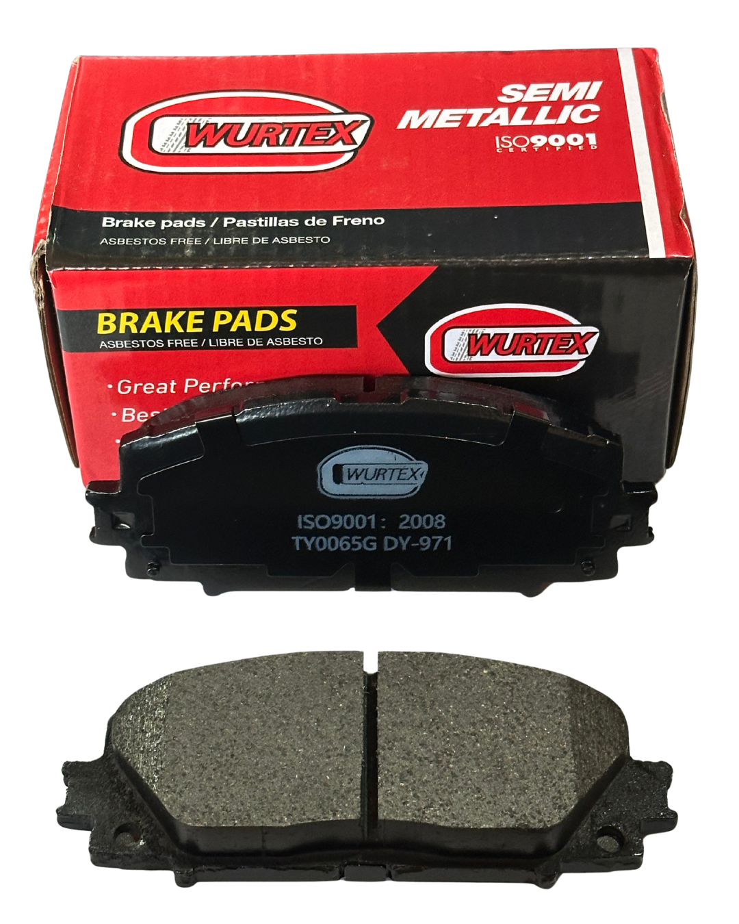 PASTILLAS FRENO DELANTERAS TOYOTA YARIS / GREAT WALL VOLEEX / M4 / BRILLIANCE H220 / H230 - Imagen 3