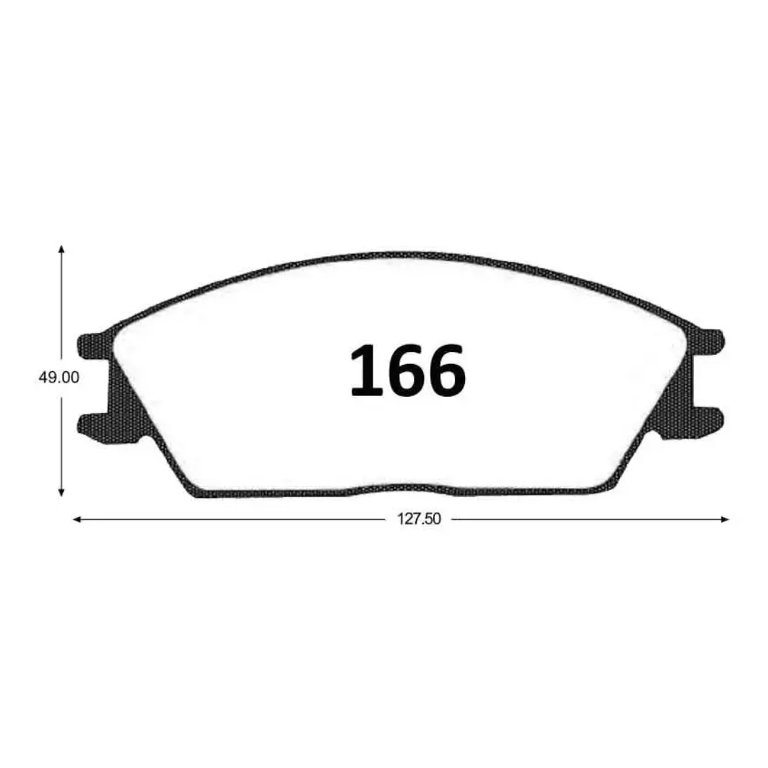 PASTILLAS FRENO DELANTERAS HYUNDAI ACCENT / EON / EXCEL / GETZ - Imagen 4