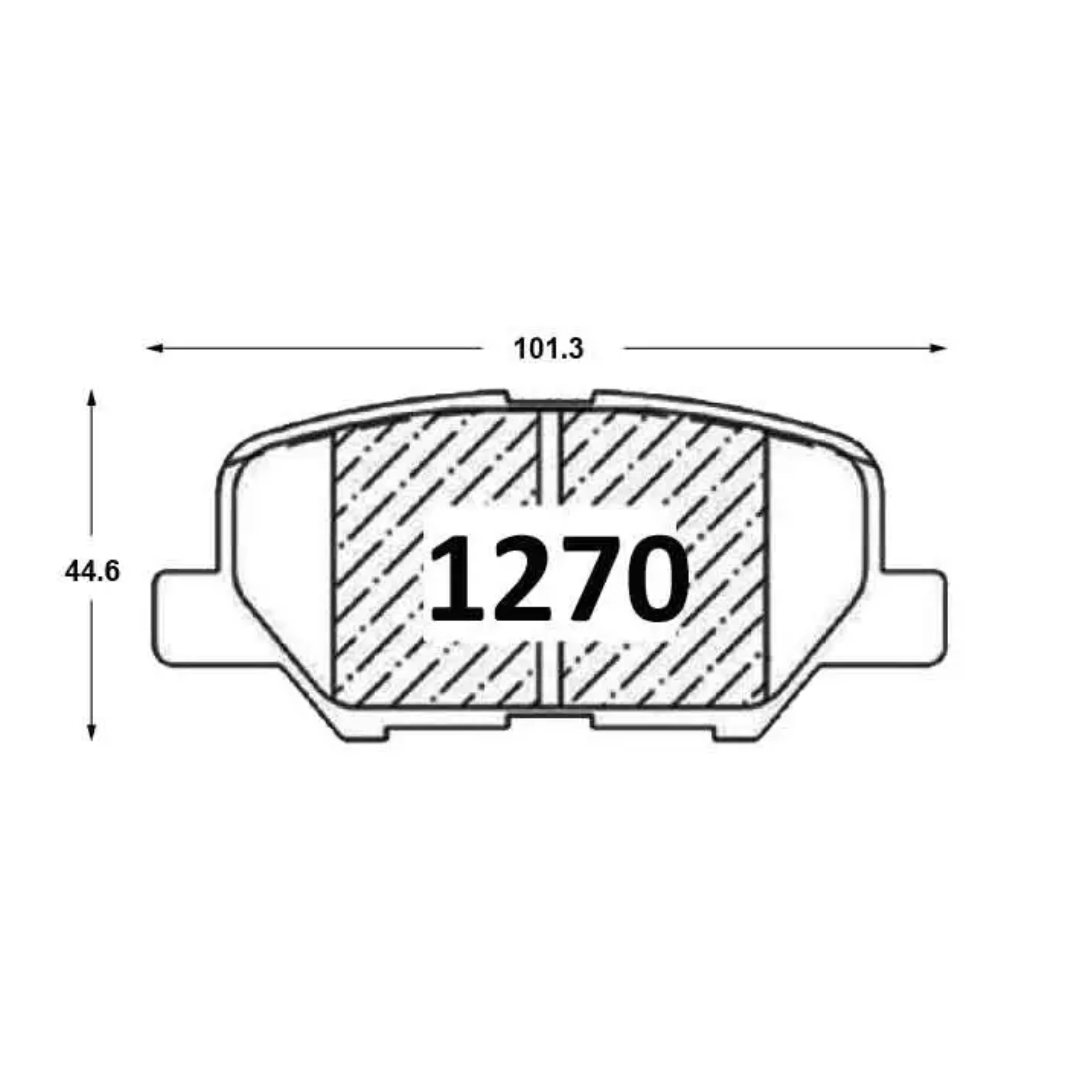 PASTILLAS FRENO TRASERAS MAZDA 3 / MAZDA 6 / CHANGAN CS35 - Imagen 4