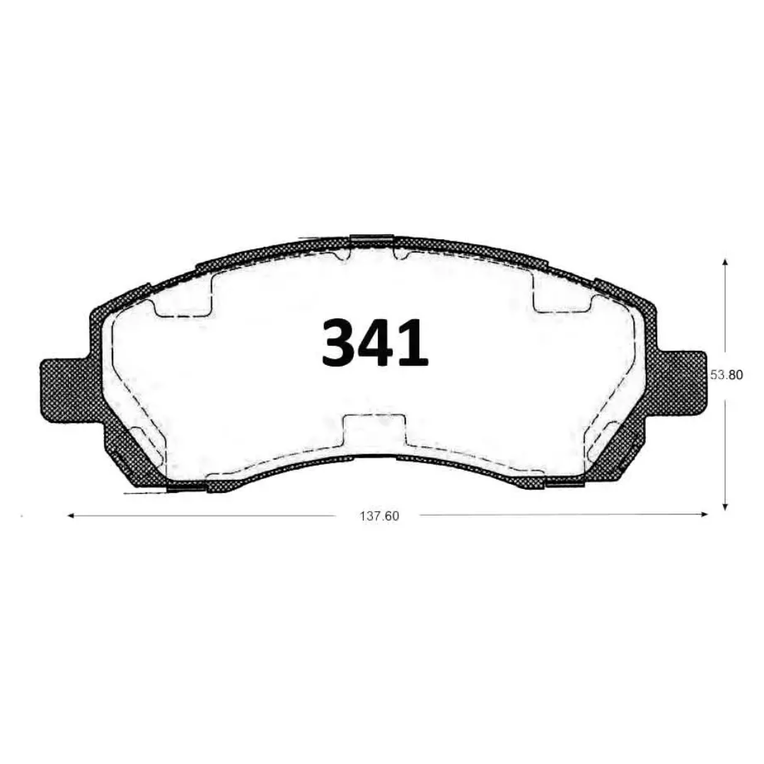 PASTILLAS FRENO DELANTERAS SUBARU IMPREZA / LEGACY - Imagen 4