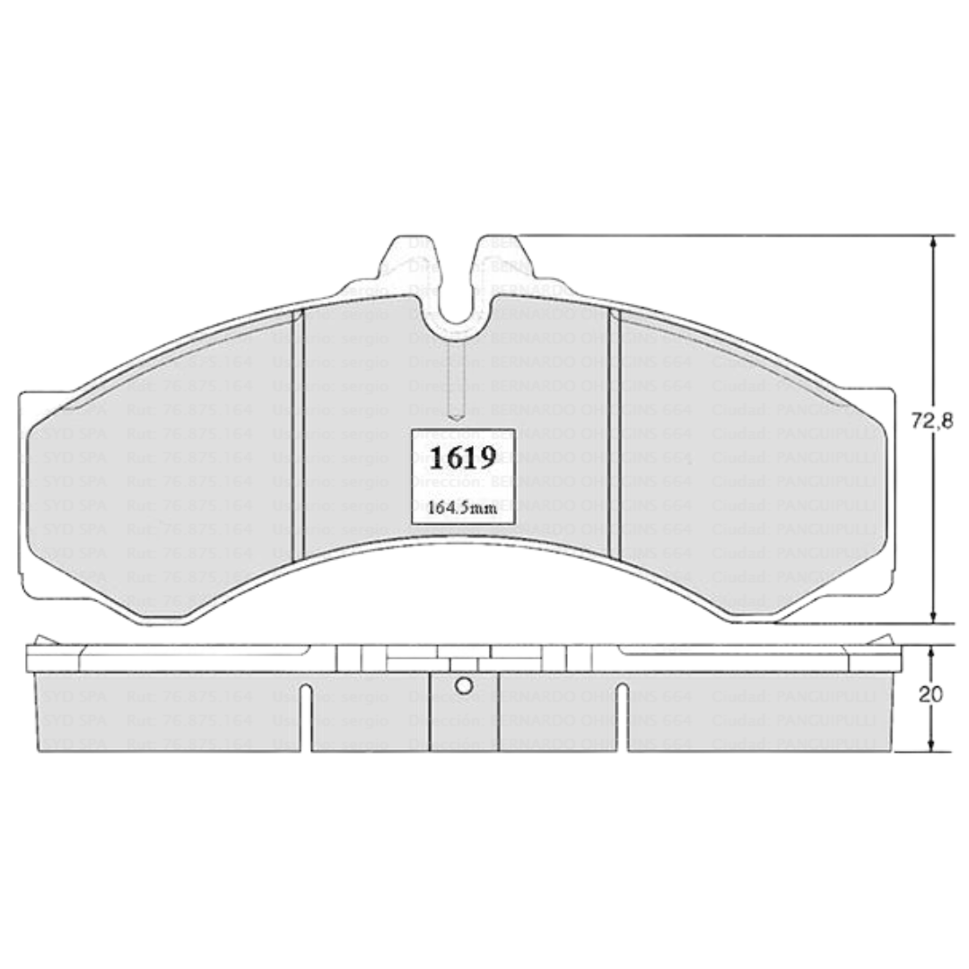 PASTILLAS FRENO DELANTERAS MERCEDES SPRINTER / VITO - Imagen 4