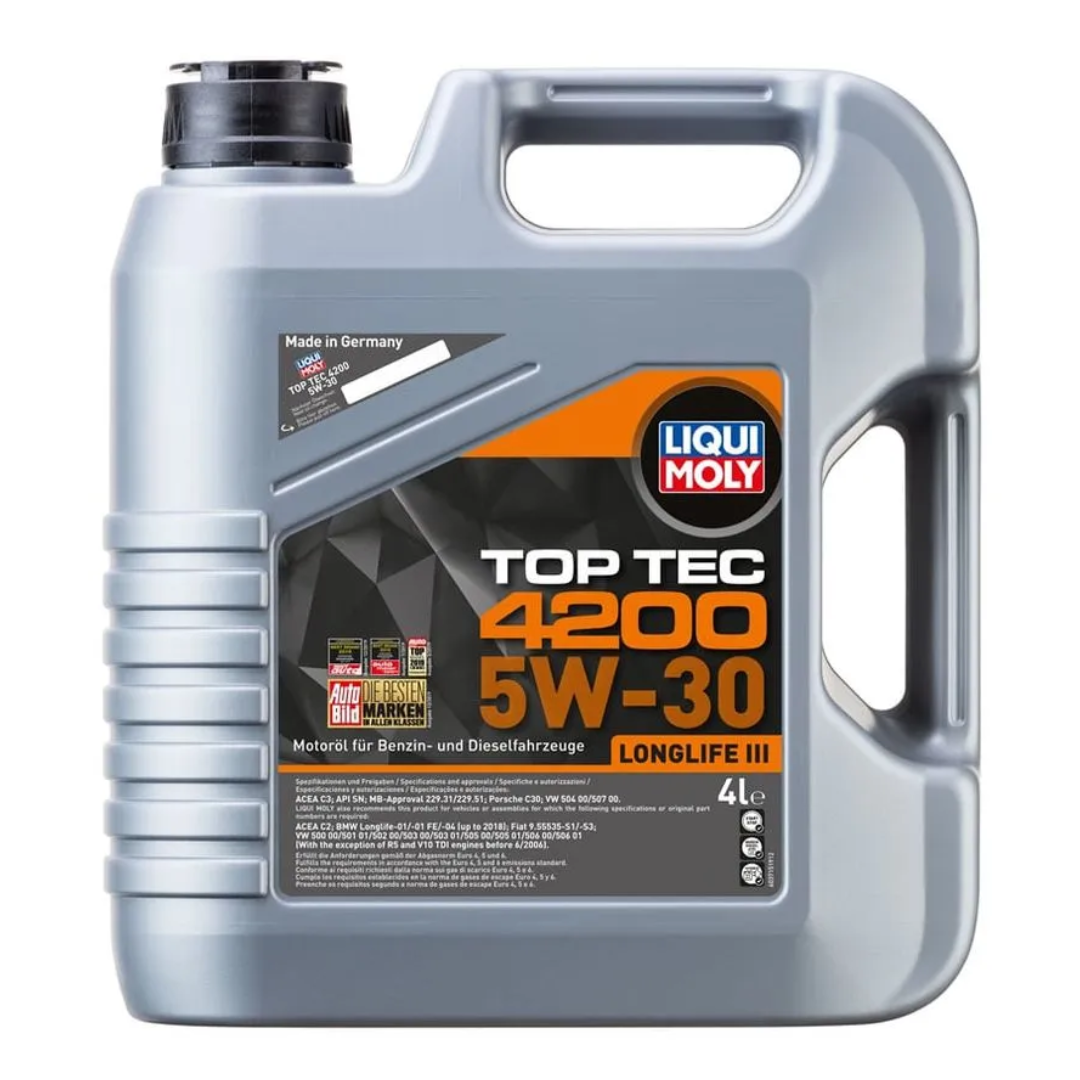 ACEITE 5W30 LIQUI MOLY TOP TEC 4200 4L